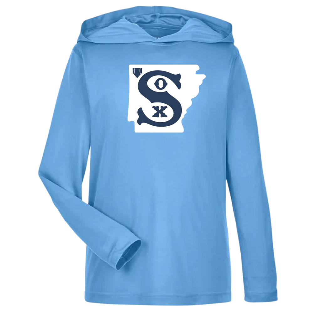 Youth State Long Sleeve Hooded Performance T-Shirt (3 Color Options)