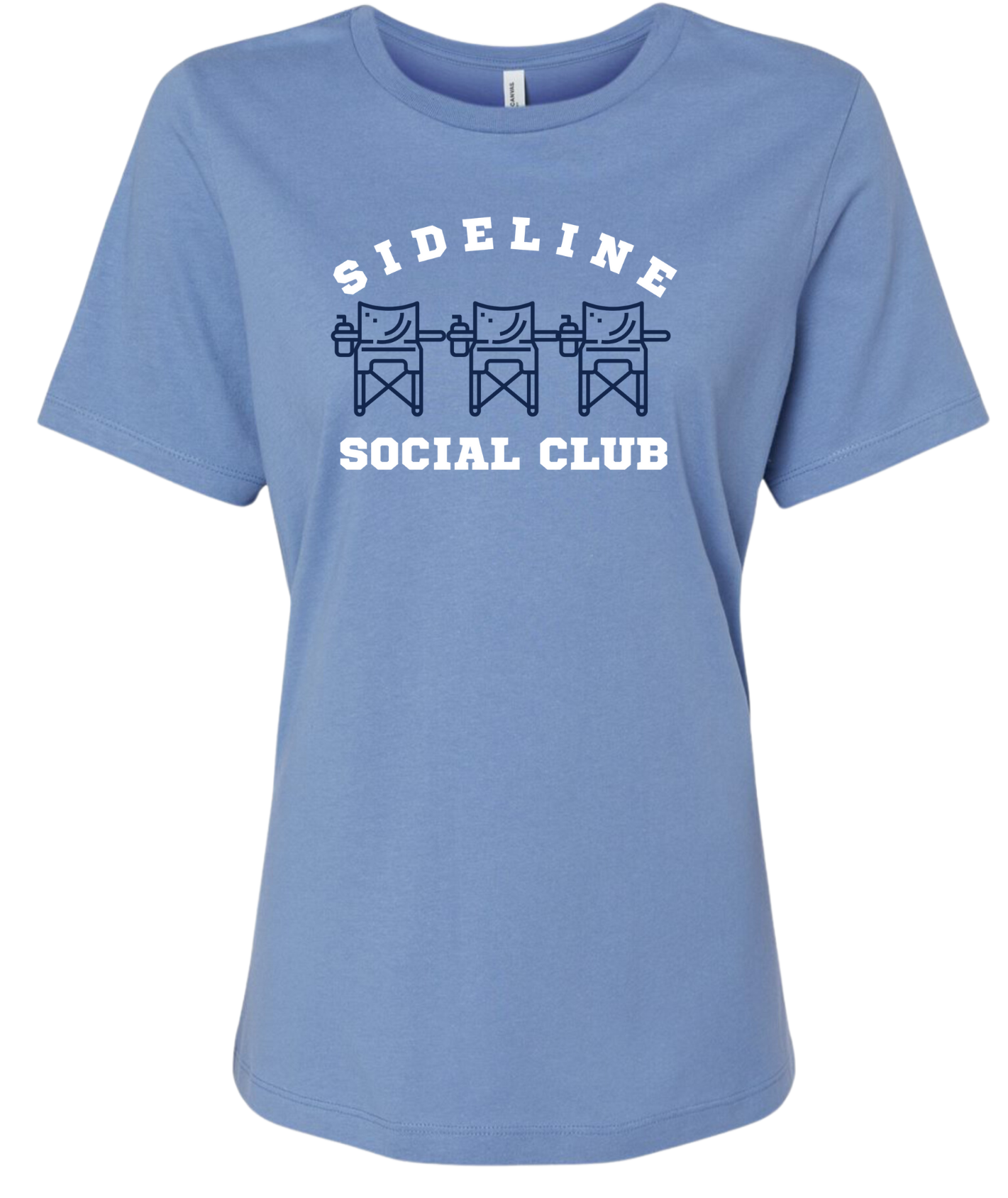 Side Line Social Club Womens T-Shirt (3 Color Options)