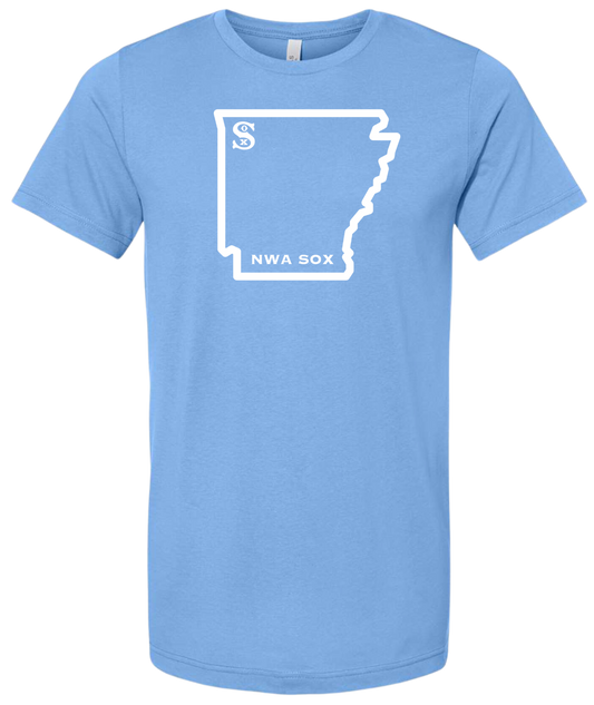 State Outline Mens/Unisex T-Shirt (3 Color Options)