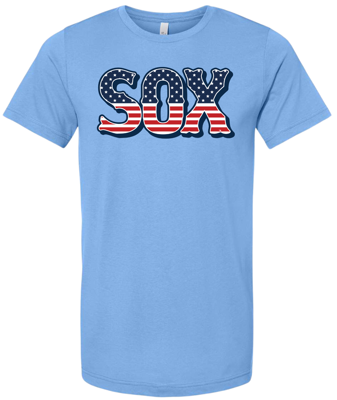 Red White Blue Sox Mens/Unisex T-shirt (2 Color Options)