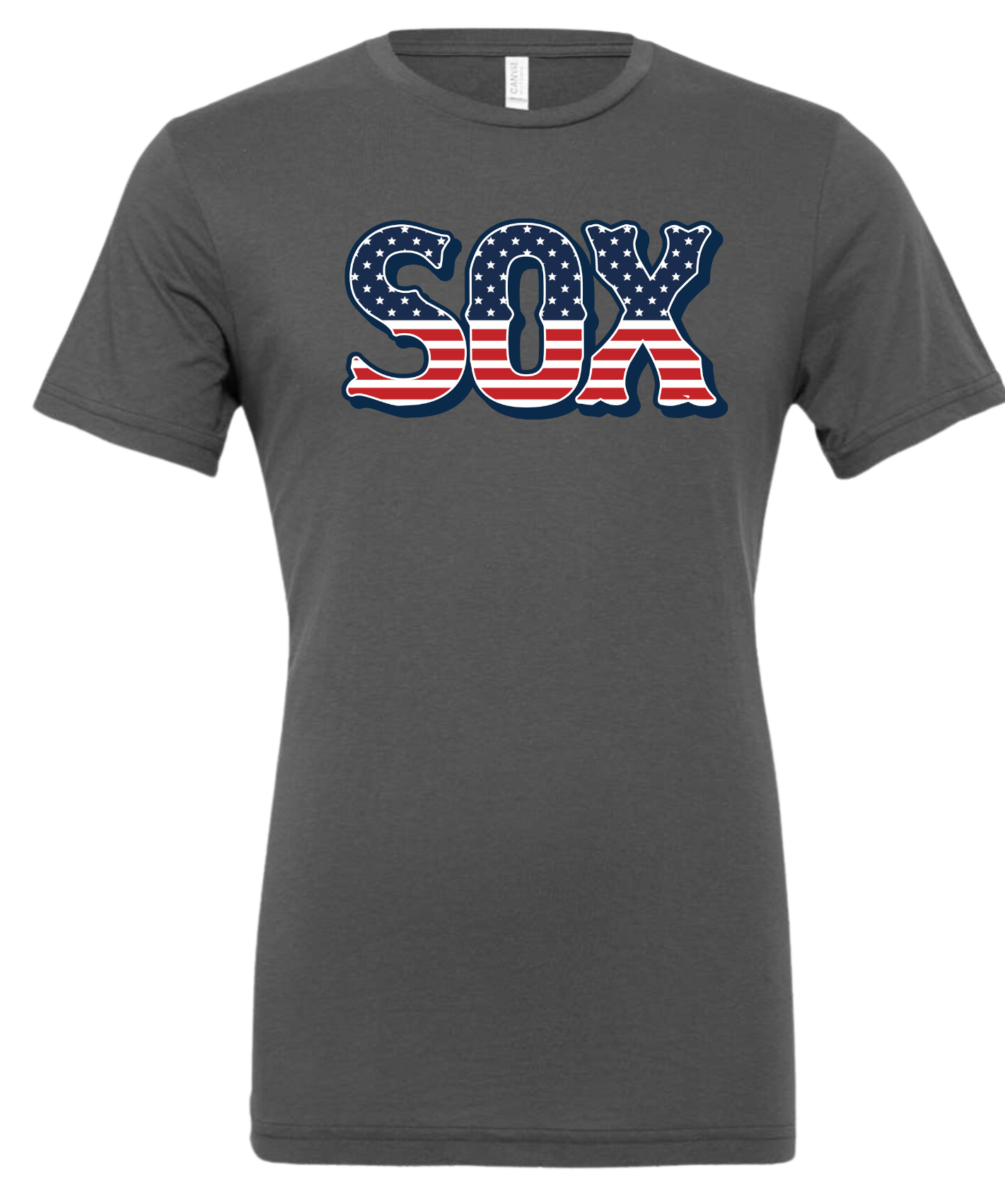 Red White Blue Sox Mens/Unisex T-shirt (2 Color Options)