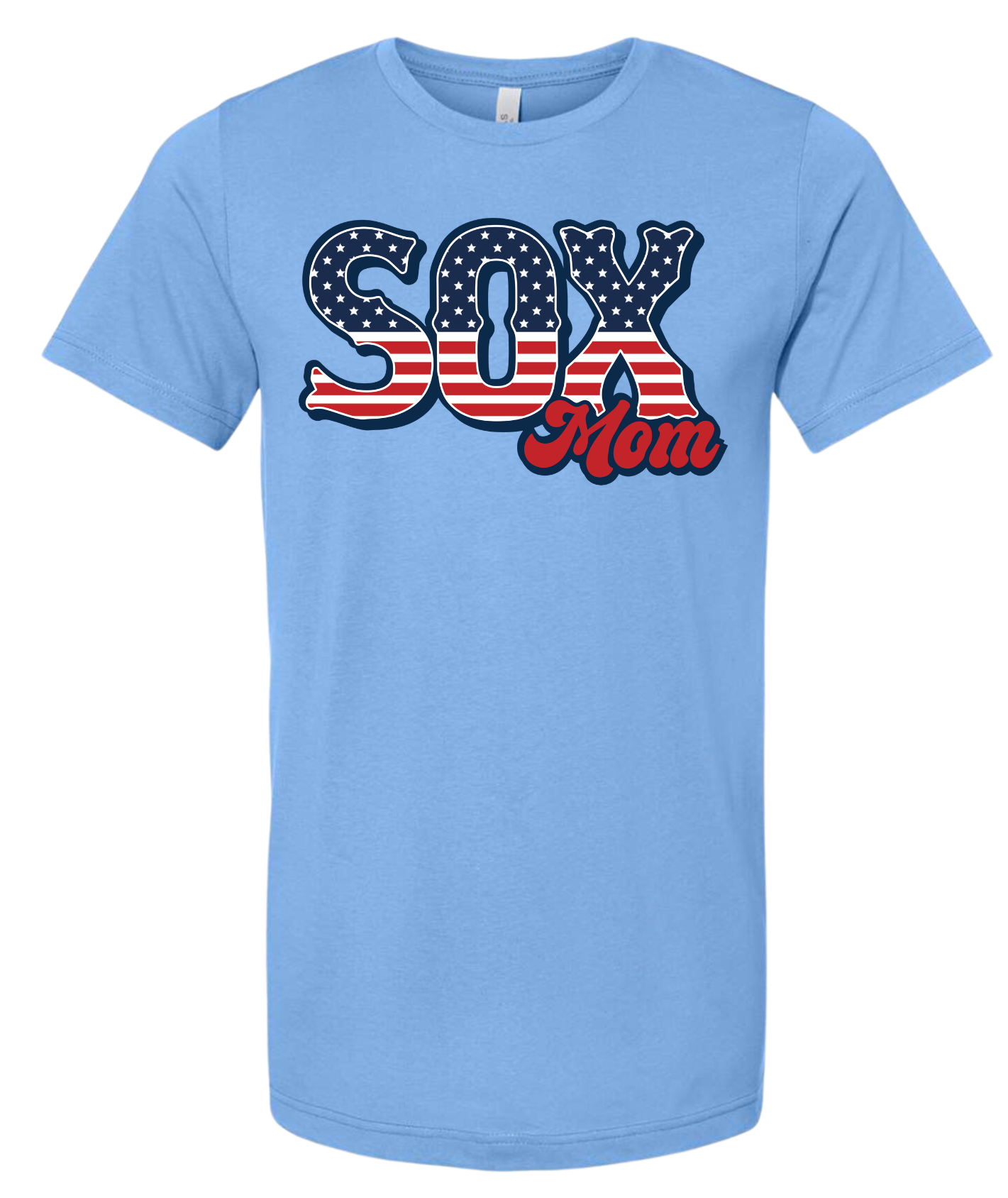 Red White Blue Sox Mens/Unisex T-shirt (2 Color Options)