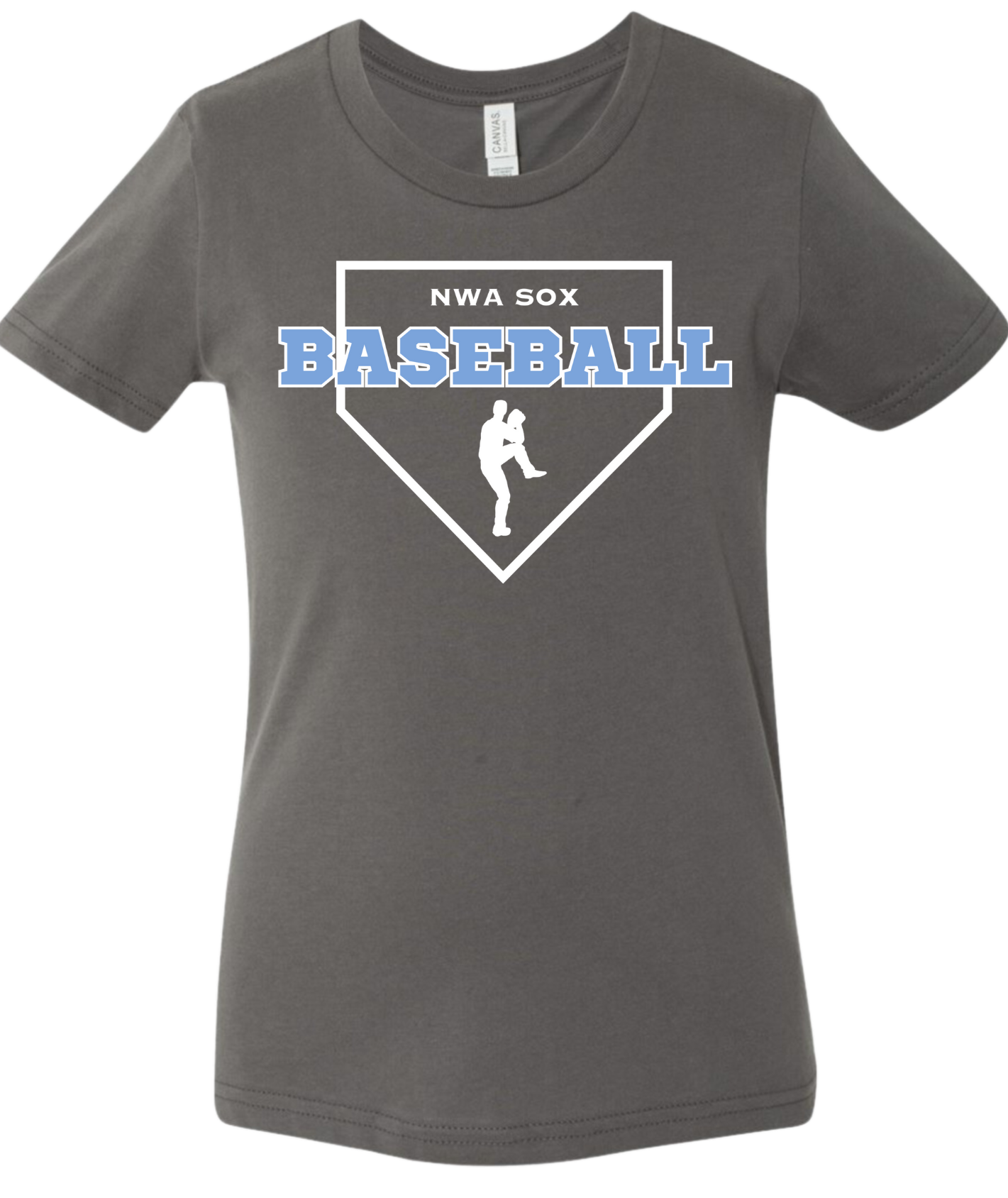 Youth Diamond Pitcher T-Shirt (3 Color Options)