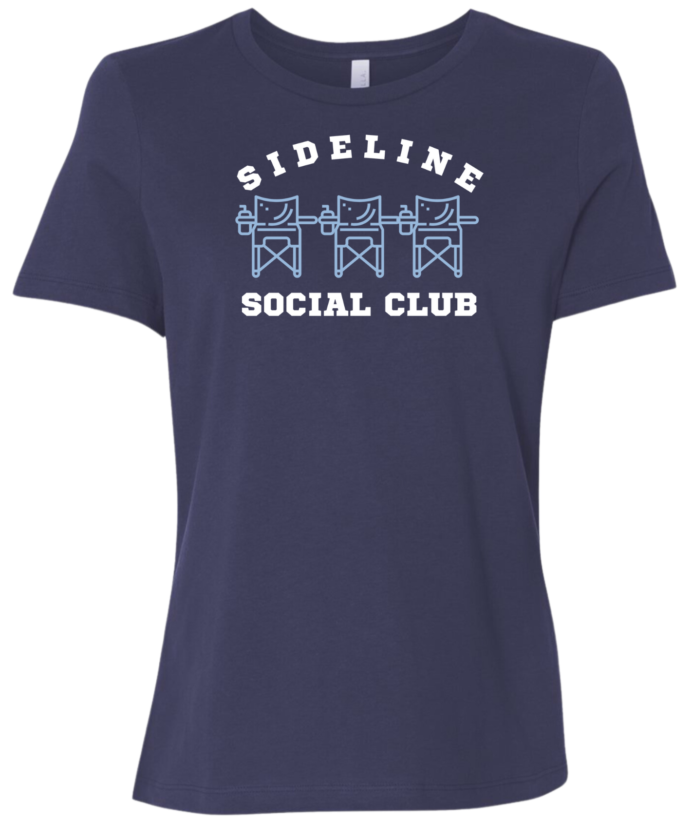 Side Line Social Club Womens T-Shirt (3 Color Options)