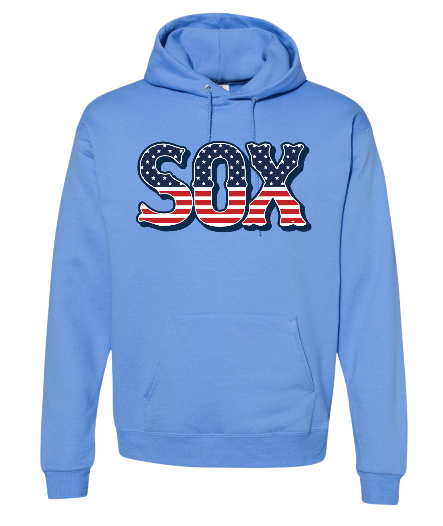 Red White Blue Sox Hoodie