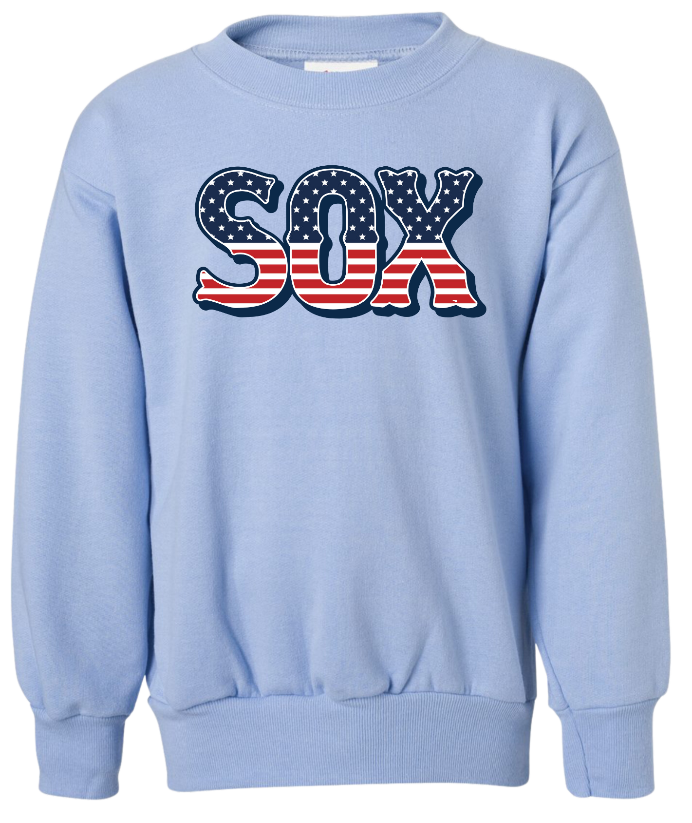 Youth Red White Blue Sox Sweatshirt