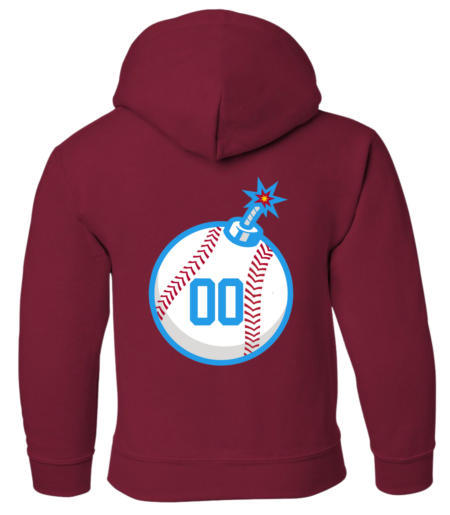 Youth Bombers Bat Hoodie