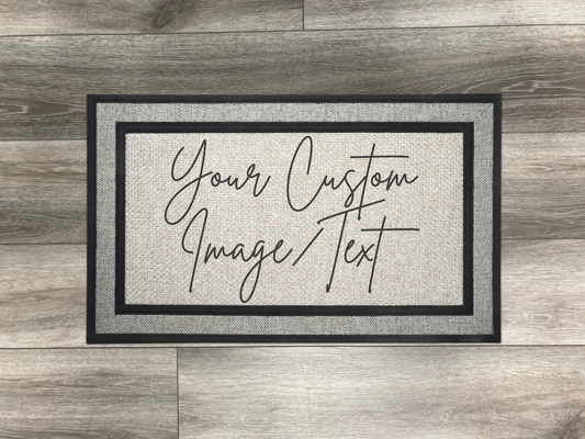 Custom Racetrack Doormat