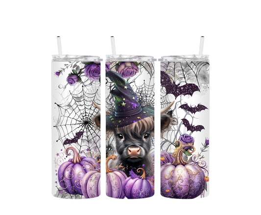 Cutesy Spooky Cow 20oz Tumbler