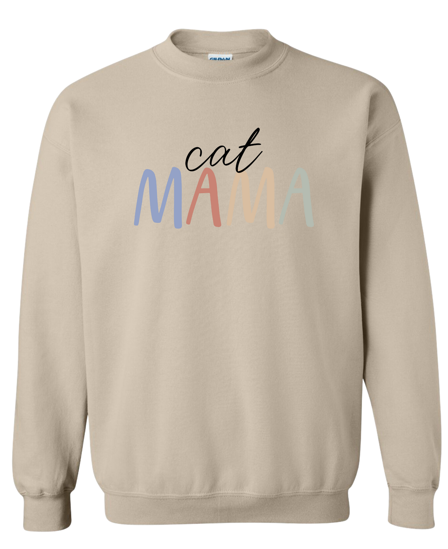 Cat Mama Crewneck Sweatshirt