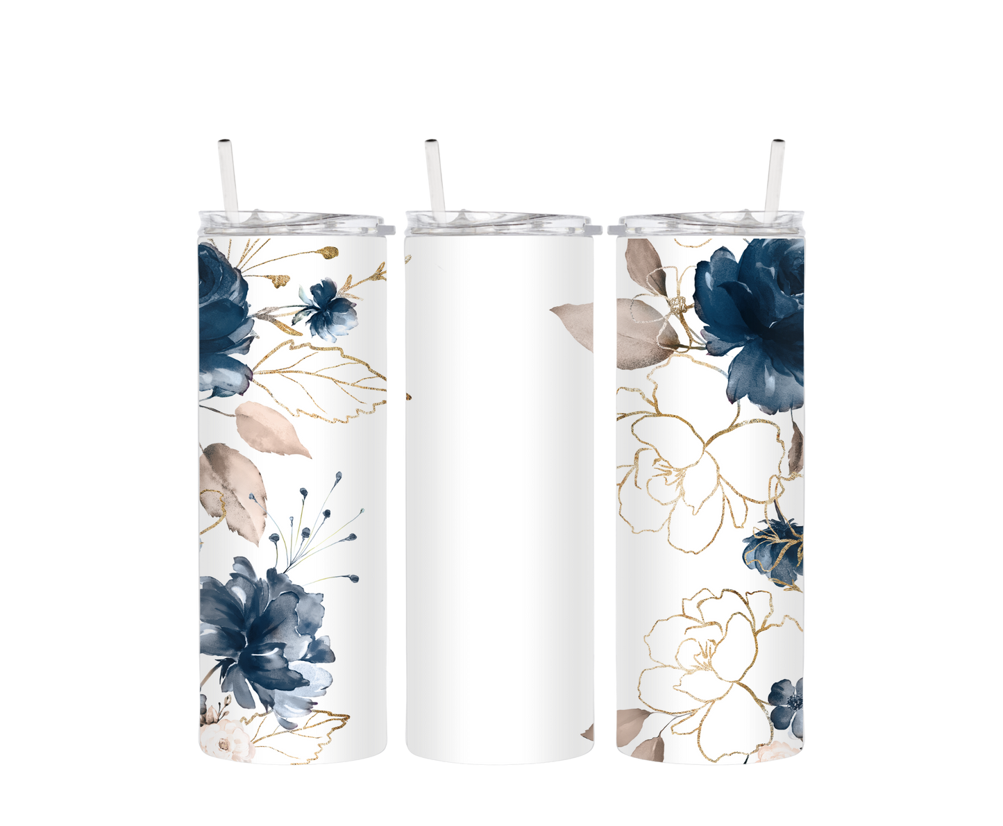 Navy Floral (Personalization)