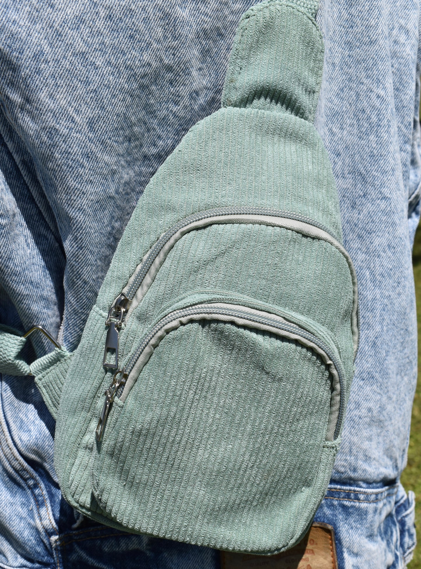 The Sue Corduroy Slingbag (12 Color Options)