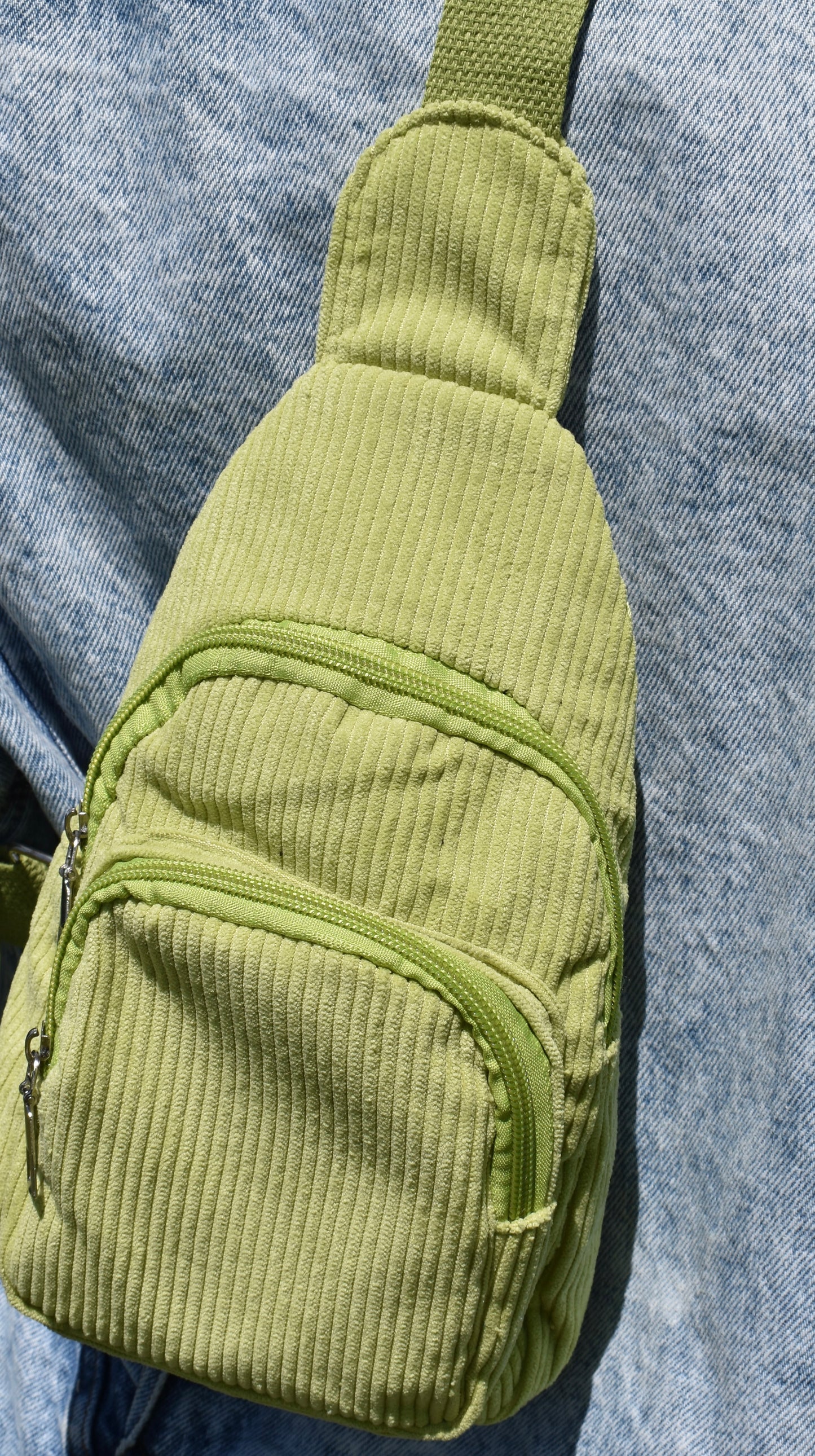 The Sue Corduroy Slingbag (12 Color Options)